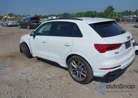2022 Audi Q3 Premium Plus 45 Tfsi S Line Quattro Tiptronic from USA, damaged, VIN WA1EECF32N1136264